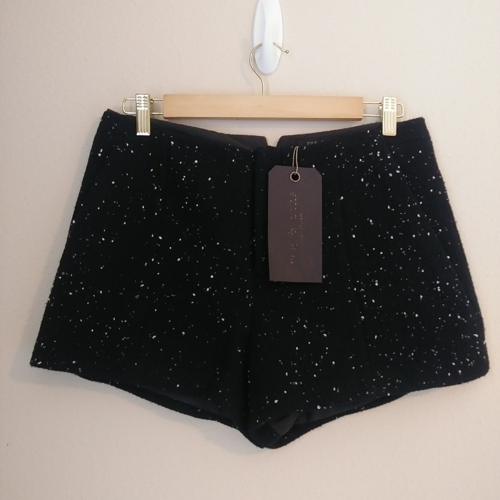 NWT Rag & Bone Black Shorts Size 4